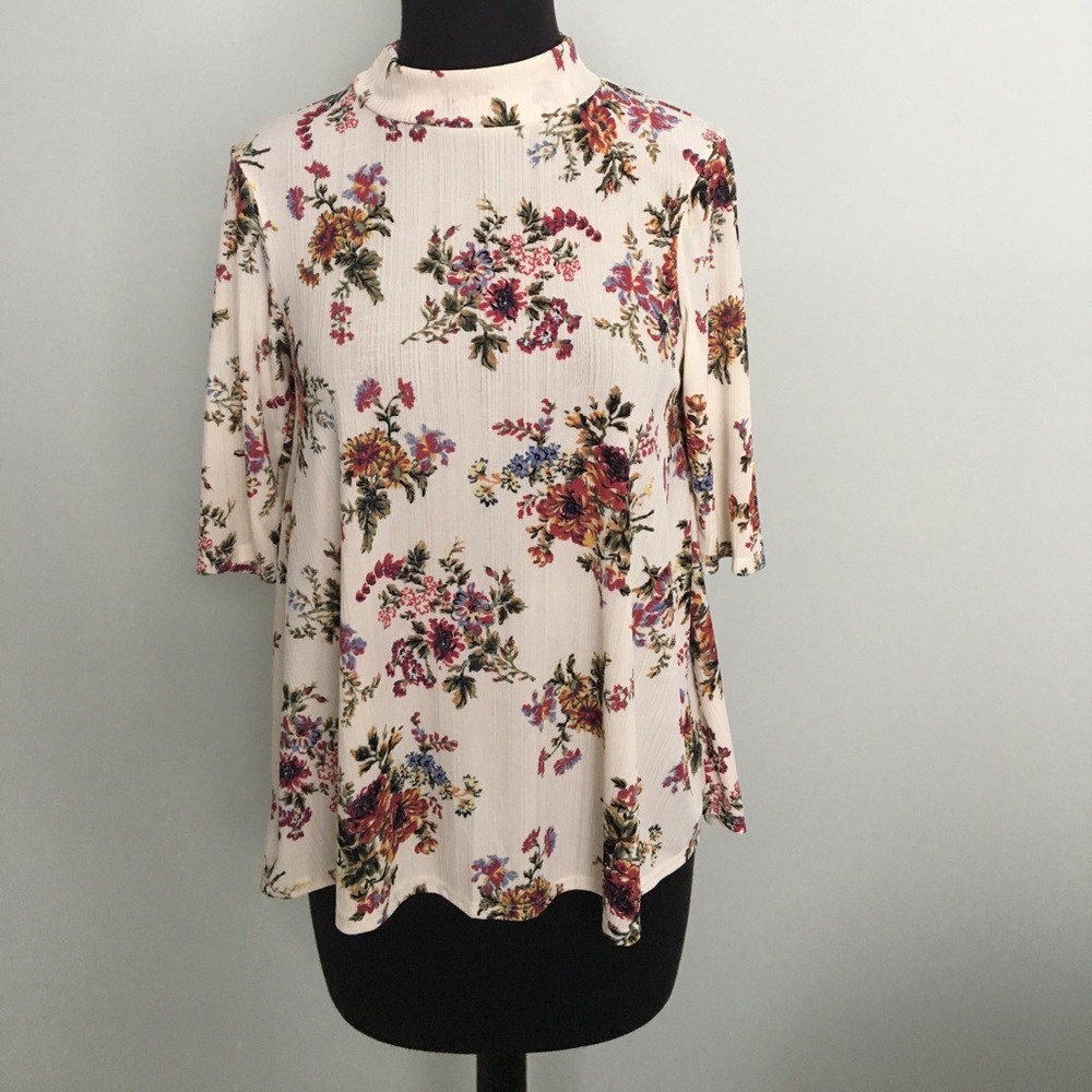 H.I.P.  Mock Neck Top